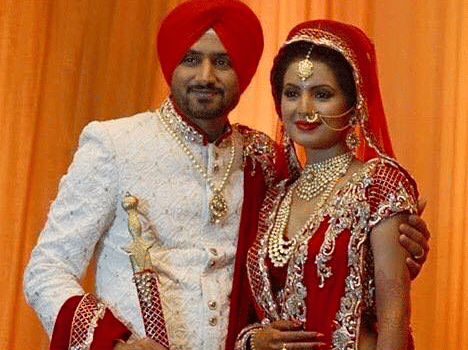 Legendary personalities will join the royal reception Harbhajan and Basra.