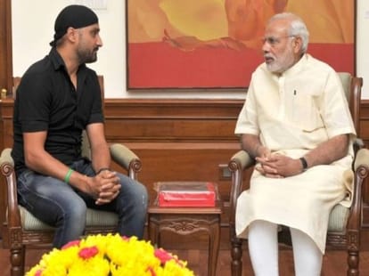 Legendary personalities will join the royal reception Harbhajan and Basra.