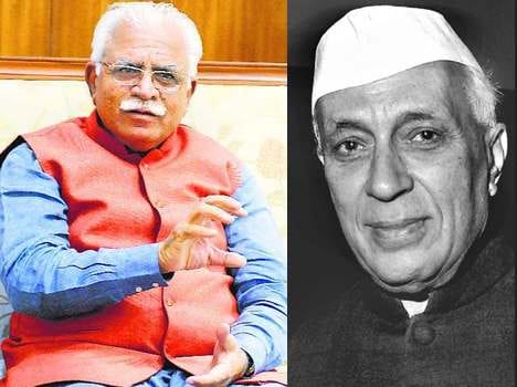 bjp chief minister controversial statement on jawahar lal nehru