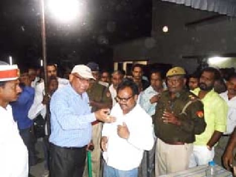 Counting the commotion personnel