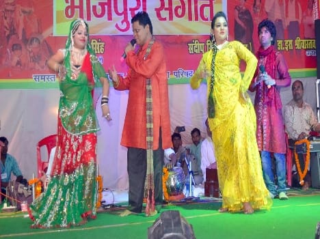 On Bhojpuri dance and songs Overnight visitors are swing