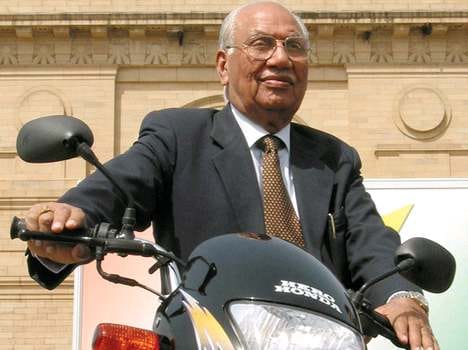 chairman of hero motocorp BM munjal died