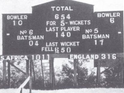 longest test cricket match ever
