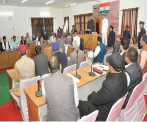gairsain assembly session dispute CD and report.