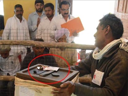 Panchayat election Counting in Uttar Pradesh.