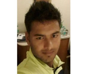 uttarakhand boy rishabh boy got entry in cricket team.