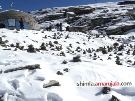 snowfall in himachal, cold wave.