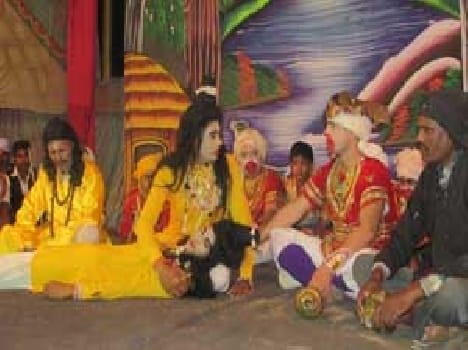 Laxman power and staged slaughter Kunbkrn