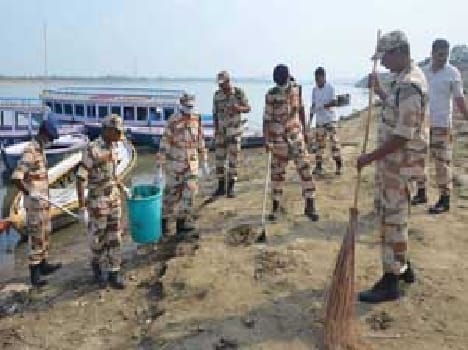 Only the aquatic animals prevent ganga