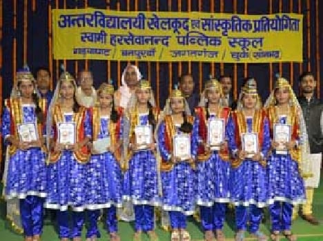 The team gold medal in kabaddi Churk