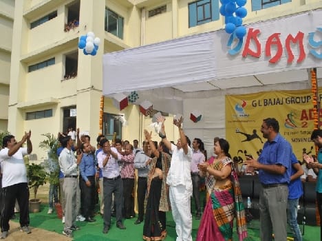 sport's function in GL Bajaj college
