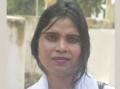 pushpa singh signs with leg after wining election