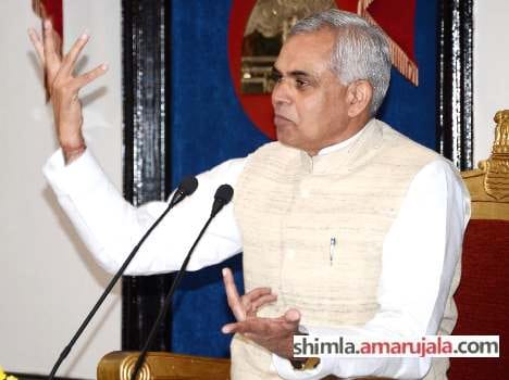 Governor house statement on governor dev vrat meeting with officers.