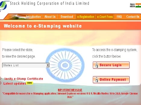 dr. drabu launches e-stamping facility in J&K
