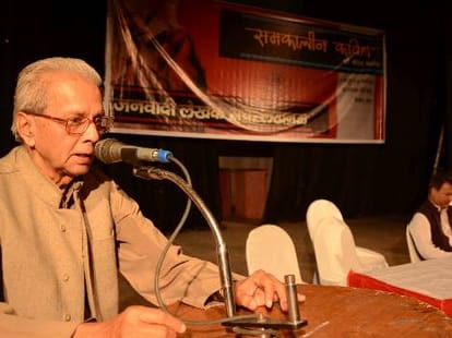 kedarnath singh speaks on prize return