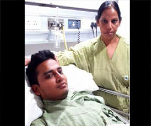 Rare operation, even oposite blood group mother gave kidney to son