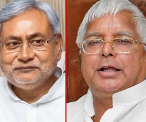 Nitish not lalu is real boss in bihar