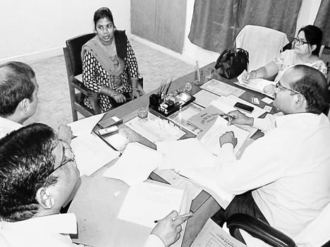 34 condidates gave interview