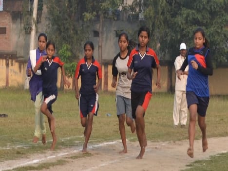 Talent show in discus throw