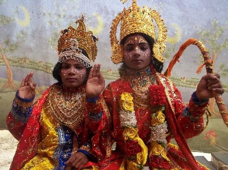 Are devout and Ras enjoy Ramlila
