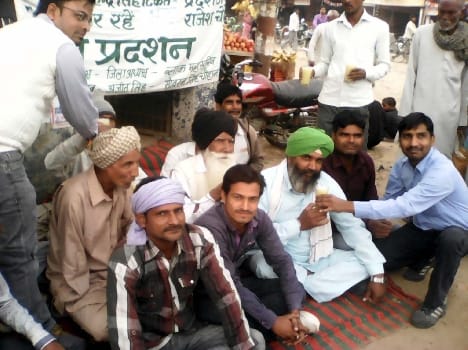 BKU activists held fast against