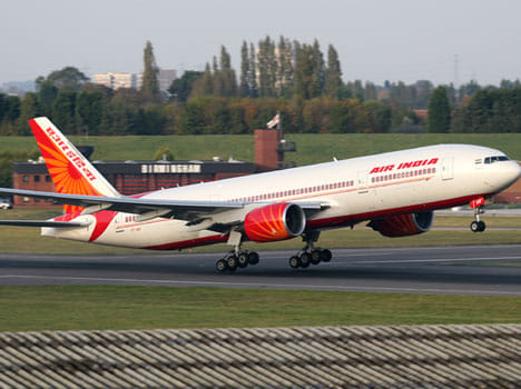  Emergency landing of air india flight