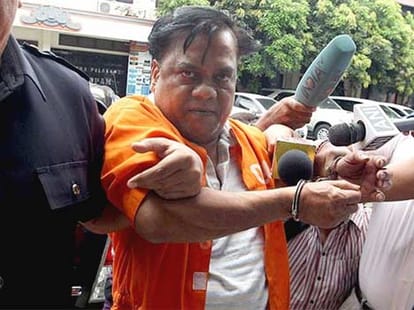 After two dummy third time underworld don was brought to Tihar