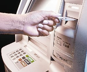 Cut funds from an account at a bank defaulting, please pay in 30 days