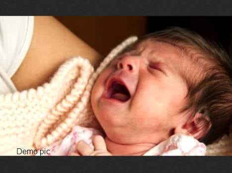 someone throw infant in forest at mandi.