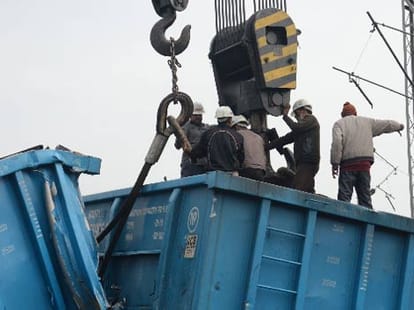 Station Master suspend after goods train accident issue.
