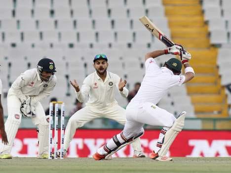 Team India Gets Hashim Amla s Wicket via Chest