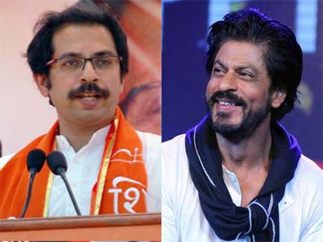 shiv sena in favour of shahrukh khan