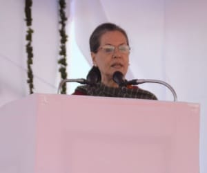 sonia gandhi visit mussoorie.