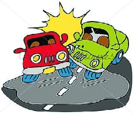 six injured in road accident