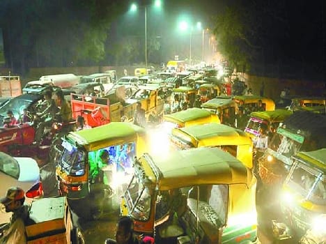 city jam due to festival