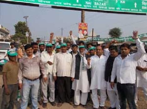 JDU , Congress took victory parade