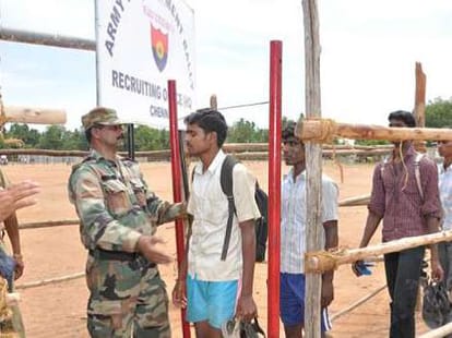 indian army recruitment from 4 january 2016