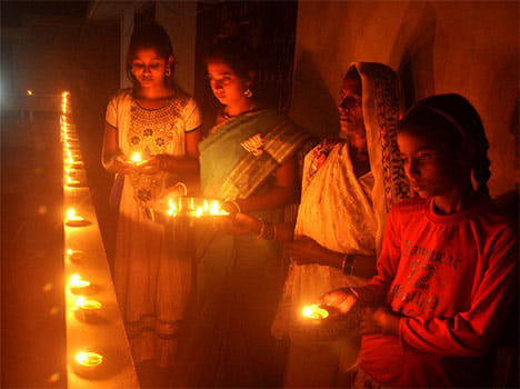 diwali celebration start in narendra modi village jayapur