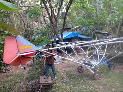 Saji Thomas, A Deaf-Mute, Built An Aircraft With Just Rs 14 lakh