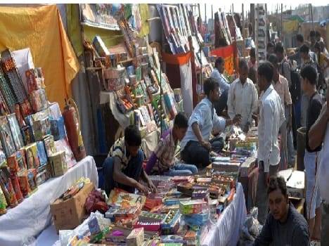 Fireworks were readied for market