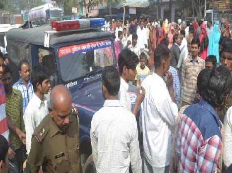  Dairy operator's death, the villagers blocked the highway