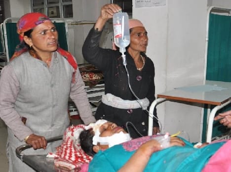 accident at Talogi, 25 injured