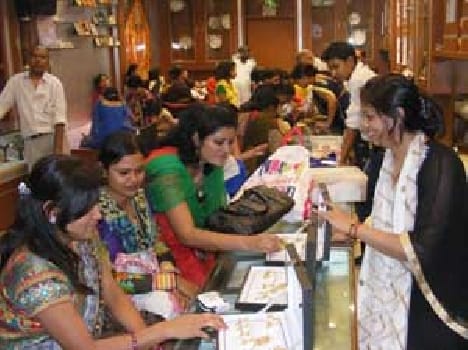 The turnover of five million on Dhanteras