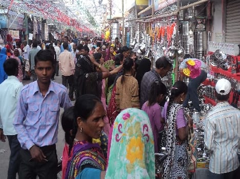Lakshmi had smiled at Dhanteras market