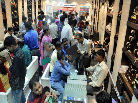 There was plenty on Dhanteras shopping, 1 thousand million and turnover.