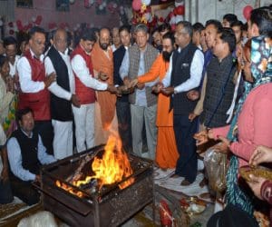 prithvinath temple celebrate uttarakhand udai utsav.