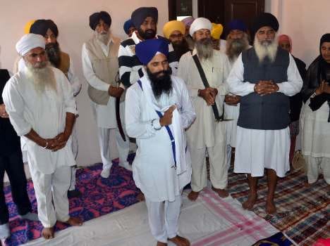 sarbat khalsa in amritsar, para military force securing