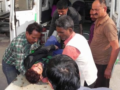 bus accident in kotdwar, seven died, 23 injured.