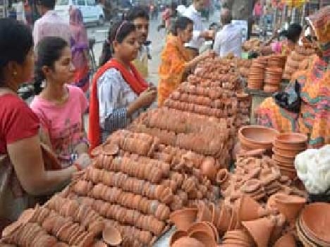 Dhanteras business on fiercely in the market