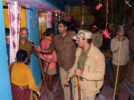 Gandhinagar stones, PAC deployed